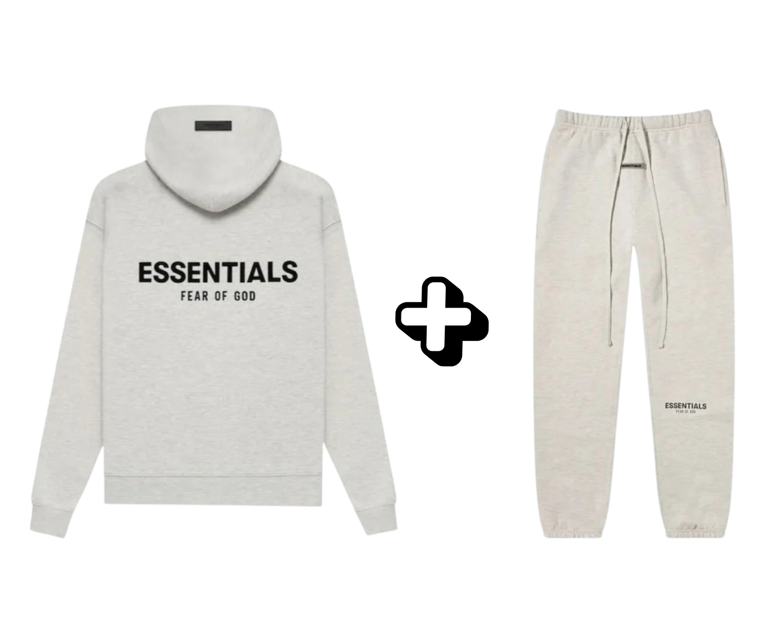 Fear of God Essentials Light Oatmeal Set