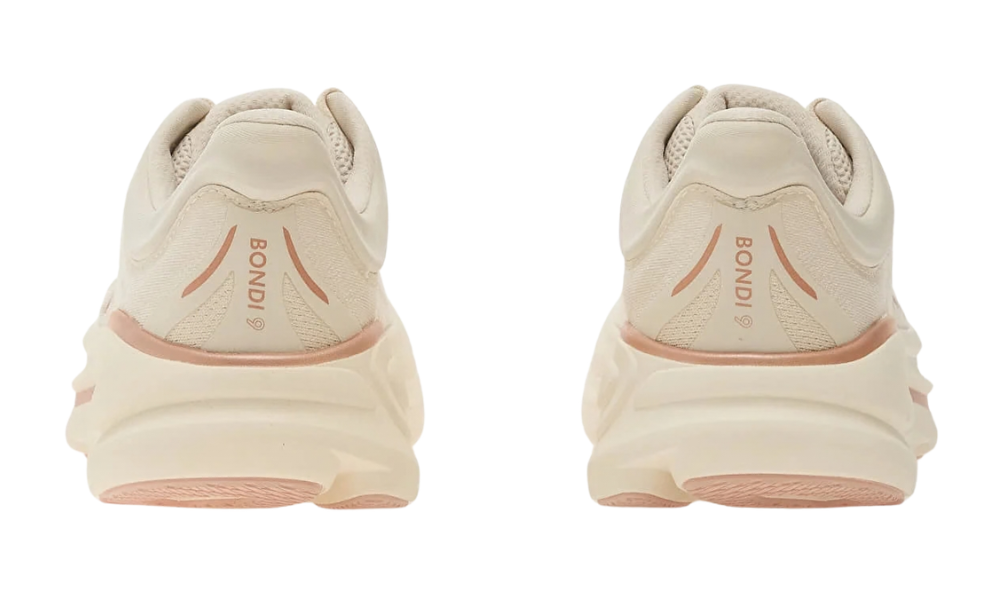 Hoka W Bondi 9 Oat Milk/ Rose Gold