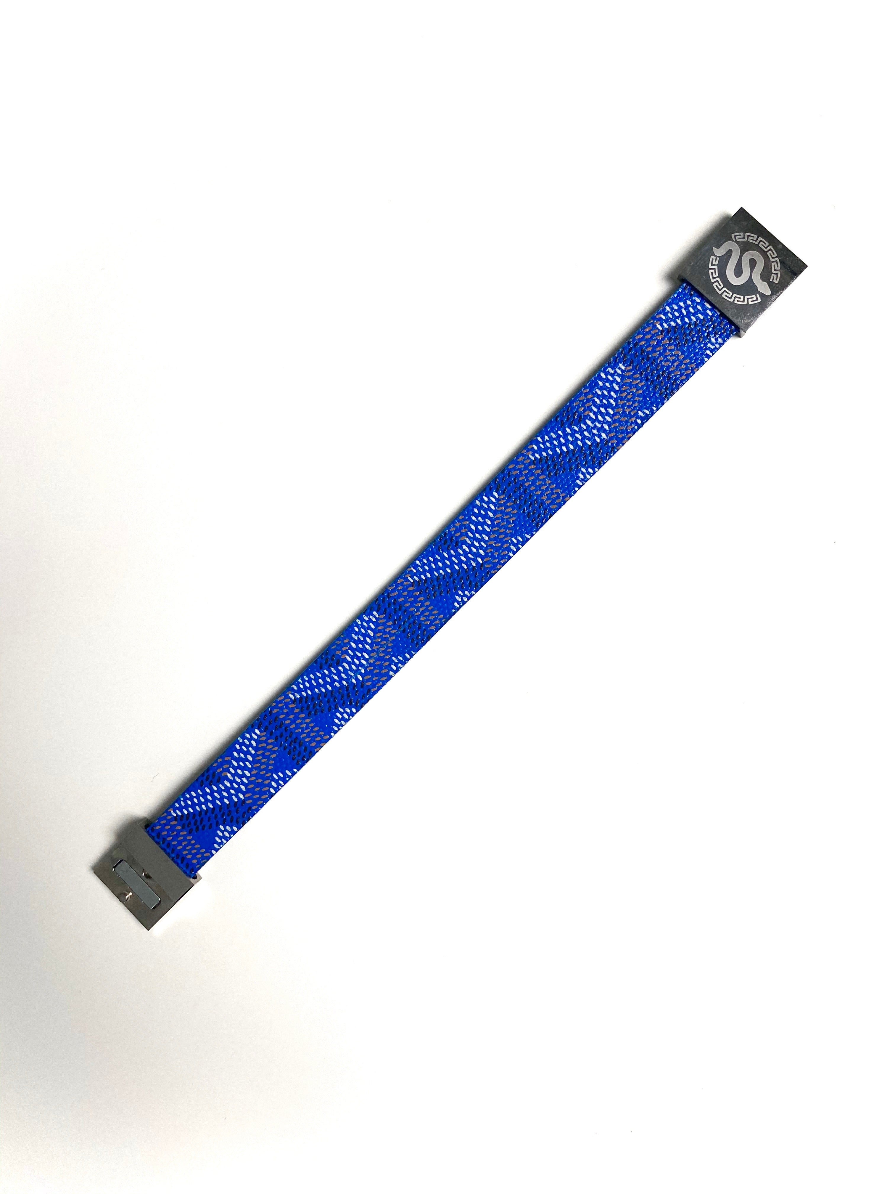 Brățară Snake Customs - Goyard albastru