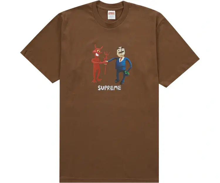 Supreme Business Tee Brown