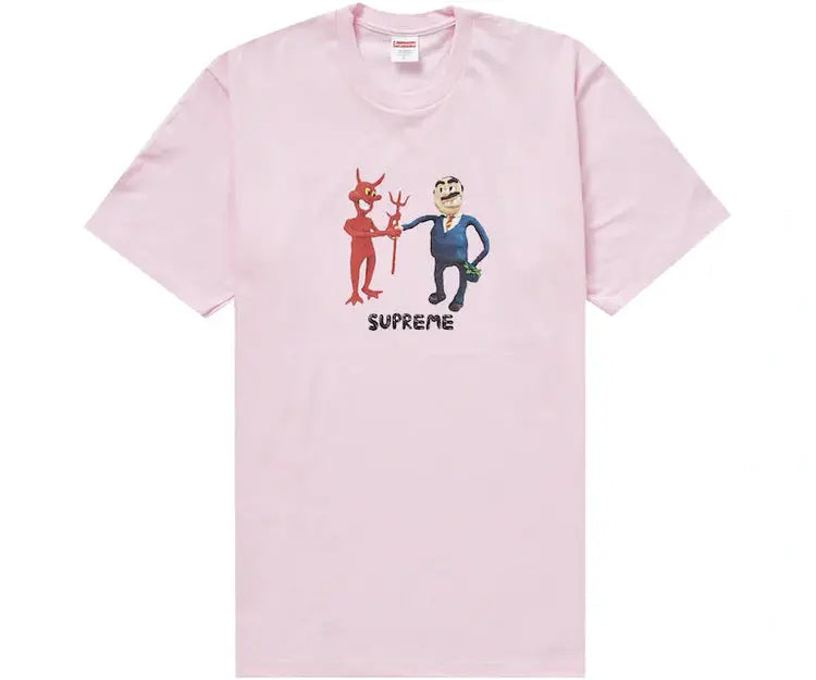 Supreme Business Tee Pink