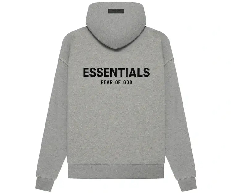 Fear Of God Essentials Dark Oatmeal Hoodie