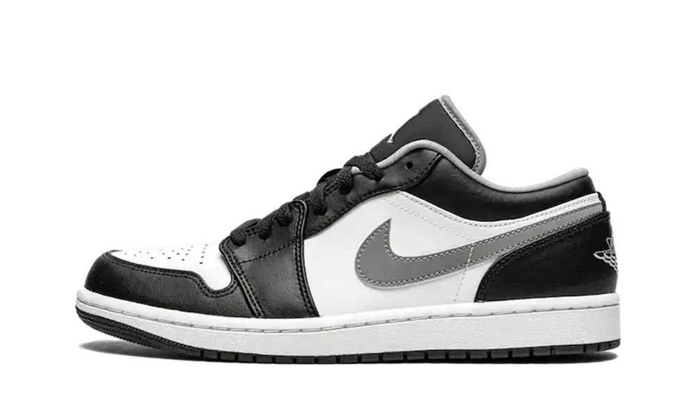 Air Jordan 1 Low Black Medium Gray 2021