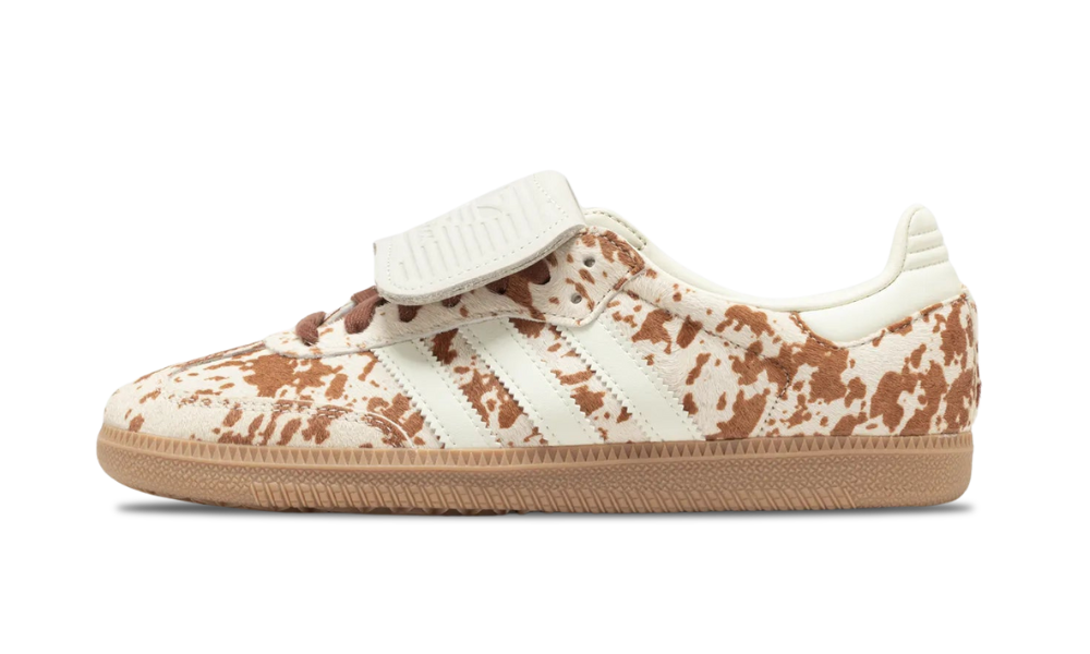 Adidas Wmns Samba 'Cow Print' White Brown