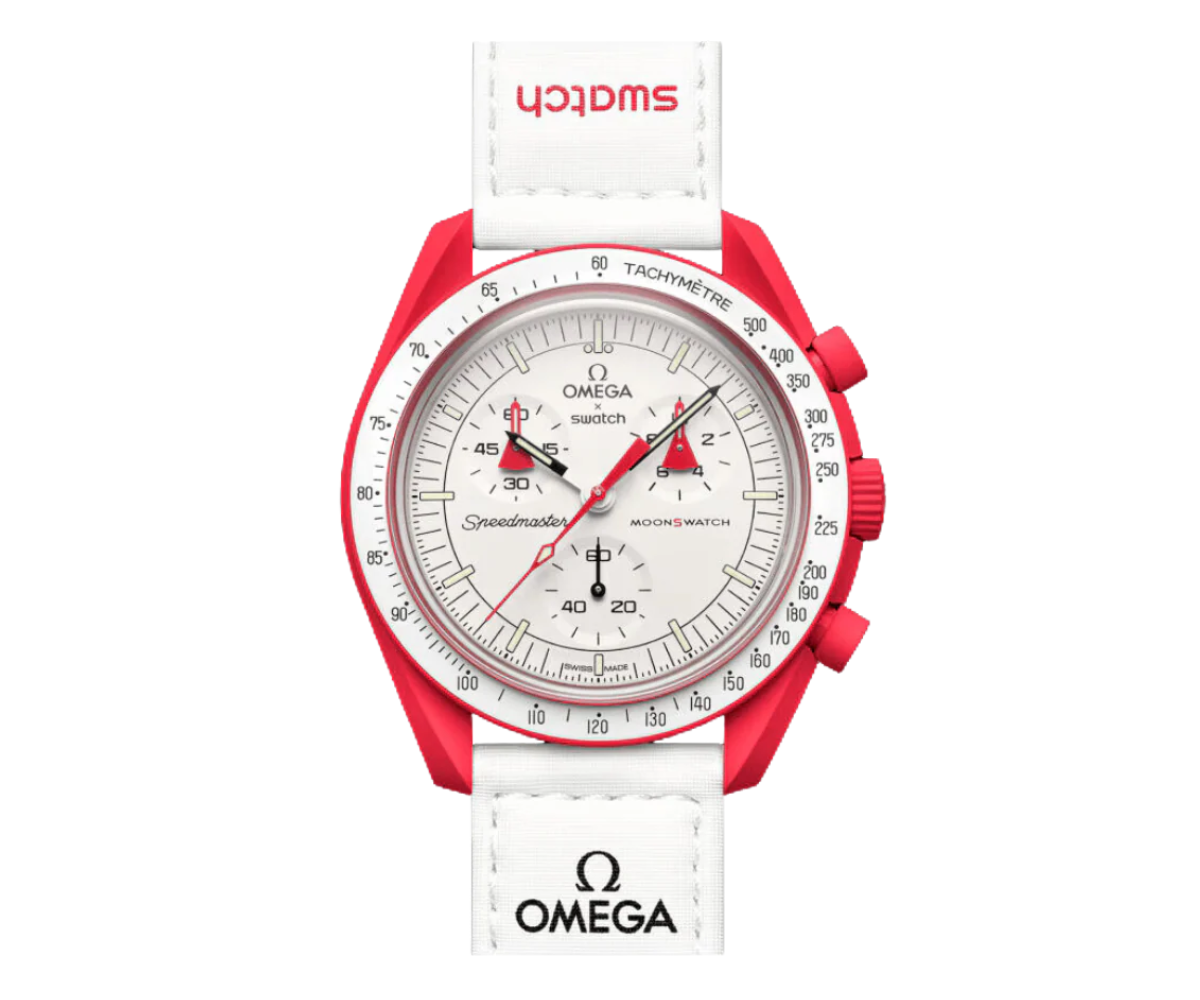 Swatch x Omega Bioceramic Moonswatch Mission to Mars