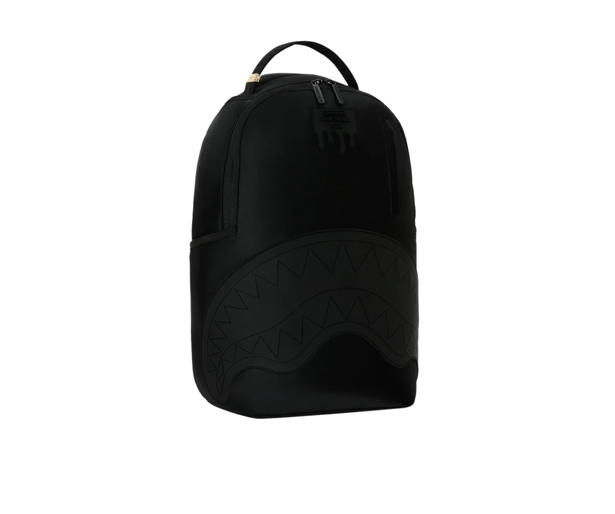Sprayground CENTRAL BLACKED OUT EMBOSSED NYLON BACKPACK