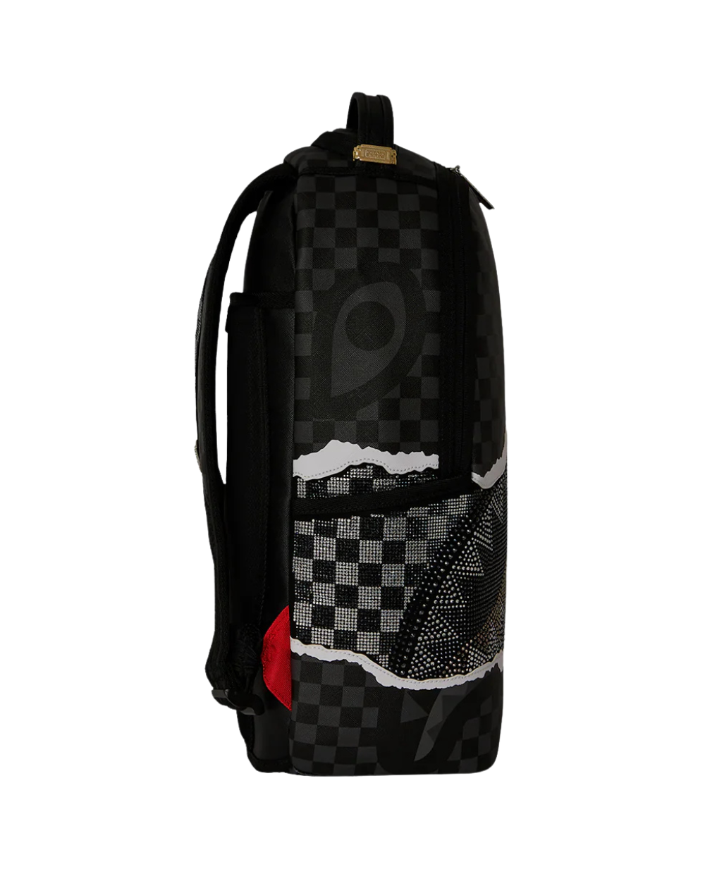 SPRAYGROUND GOLD DIAMOND TEAR BACKPACK