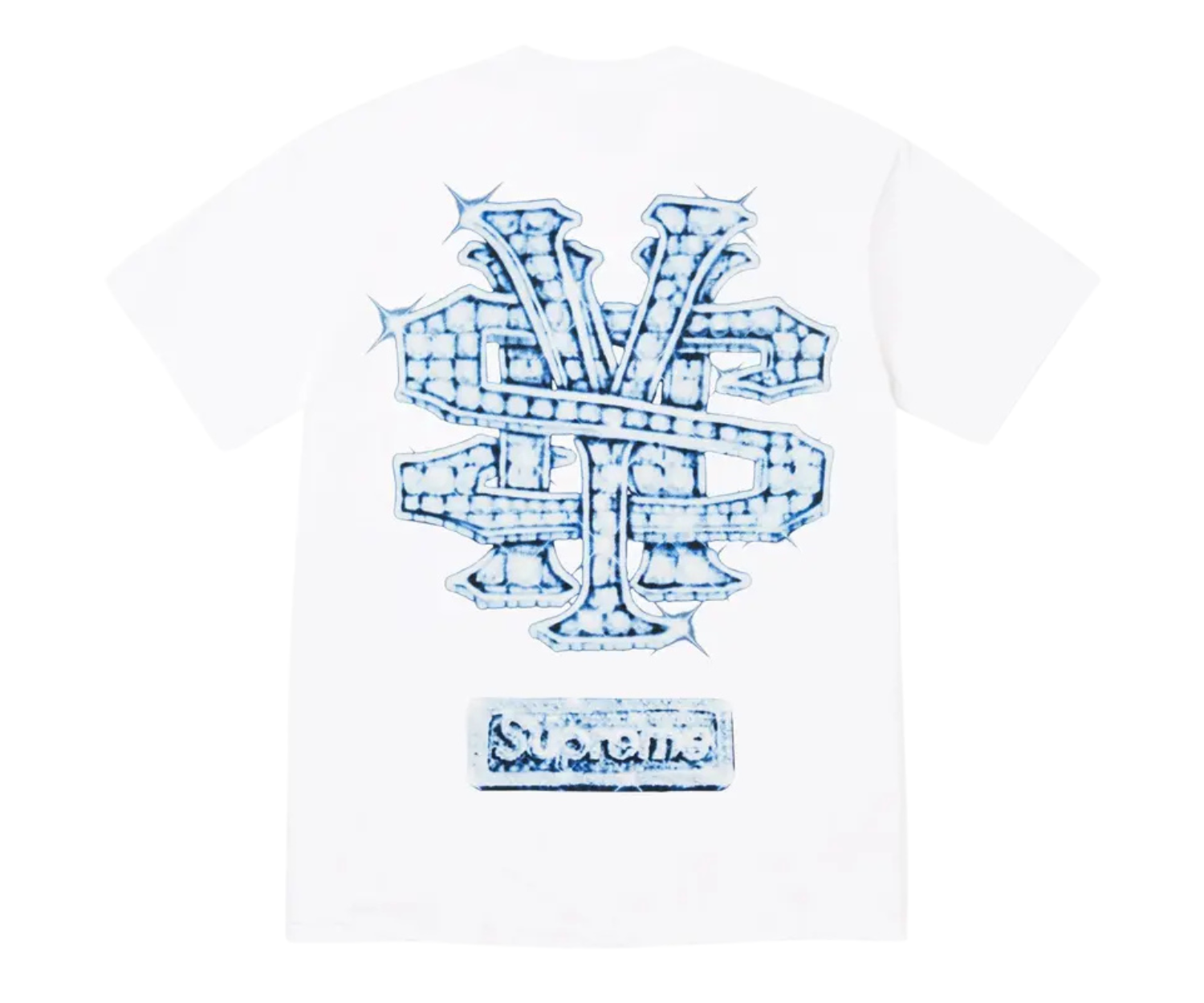 Supreme Snowman Tee White
