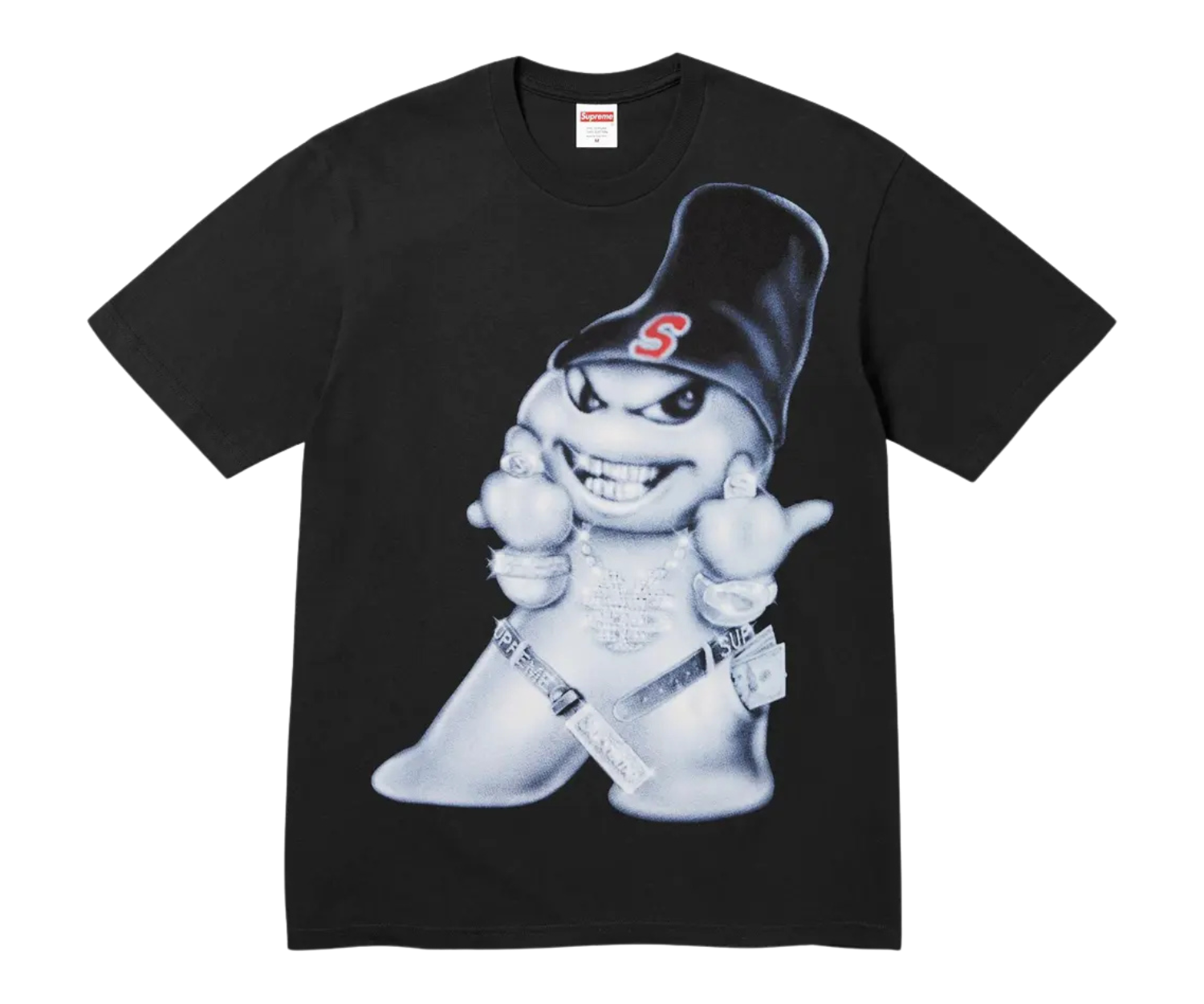 Supreme Snowman Tee Black
