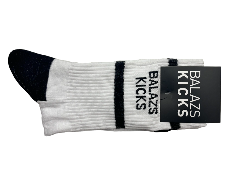 BALAZS KICKS Sosete Albe