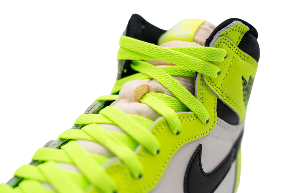 NEON GREEN SHOELACES FOR SNEAKERS BALAZS KICKS