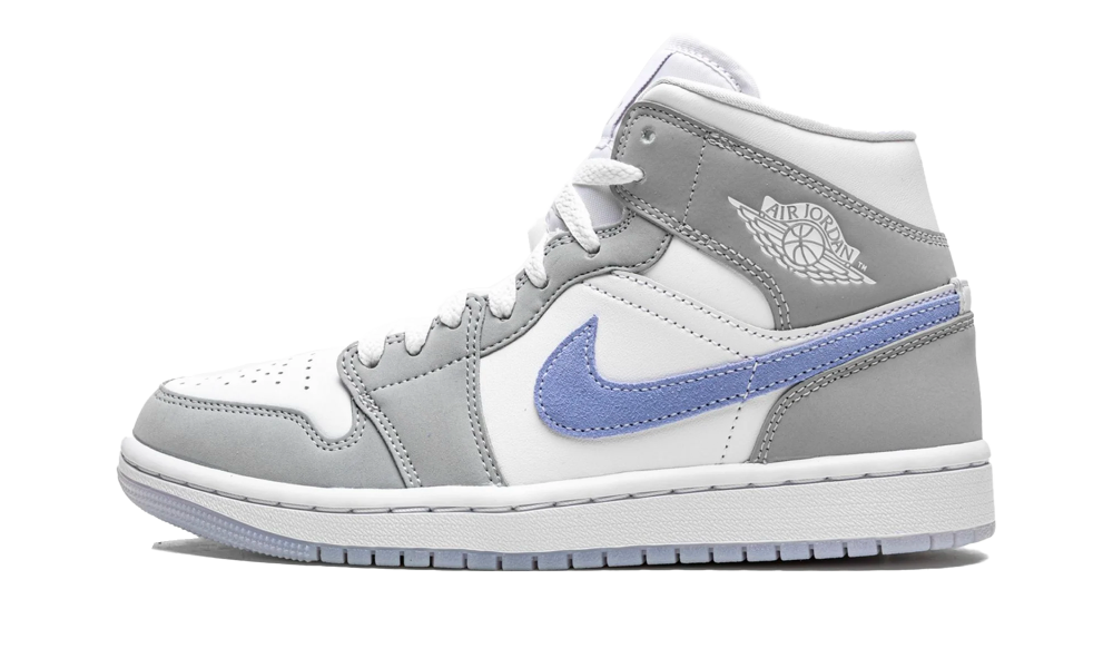 Air Jordan 1 Mid Aluminium Wolf Grey