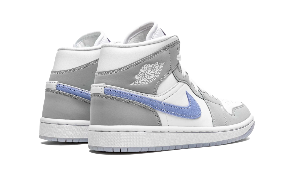 Air Jordan 1 Mid Aluminium Wolf Grey