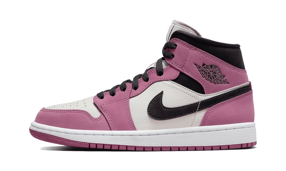 AIR JORDAN 1 MID LIGHT MULBERRY
