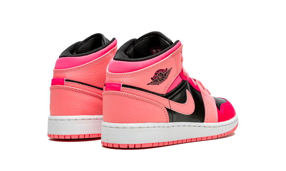 Air Jordan 1 Mid Coral Chalk
