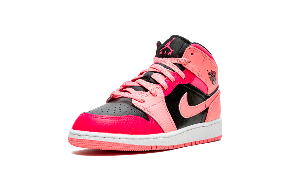 Air Jordan 1 Mid Coral Chalk
