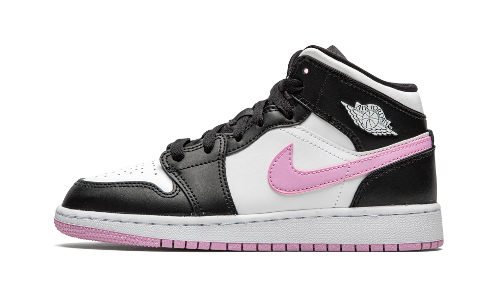 Air Jordan 1 Mid White Light Arctic Pink