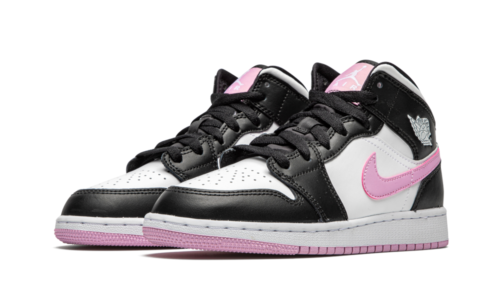 Air Jordan 1 Mid White Light Arctic Pink