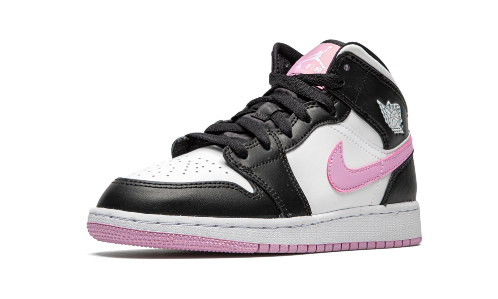 Air Jordan 1 Mid White Light Arctic Pink