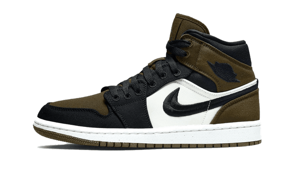 Jordan 1 Mid Olive Toe