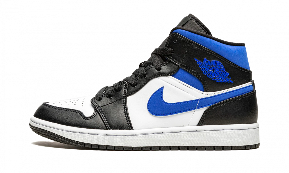 Air Jordan 1 Mid White Racer Blue