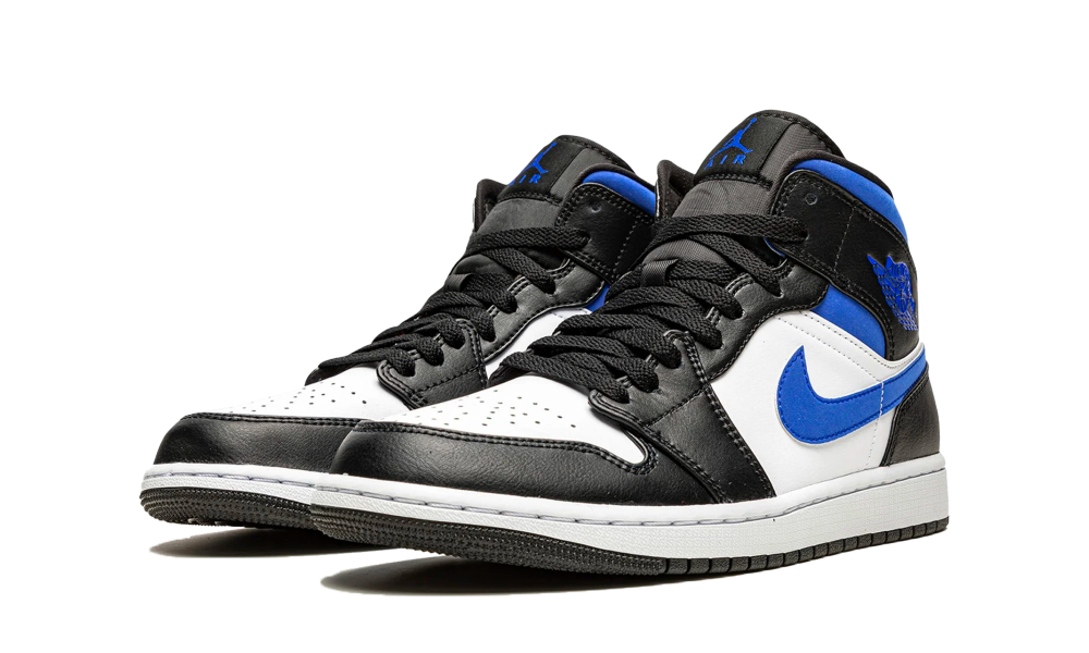 Air Jordan 1 Mid White Racer Blue