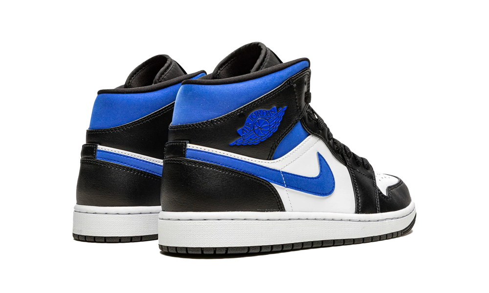 Air Jordan 1 Mid White Racer Blue