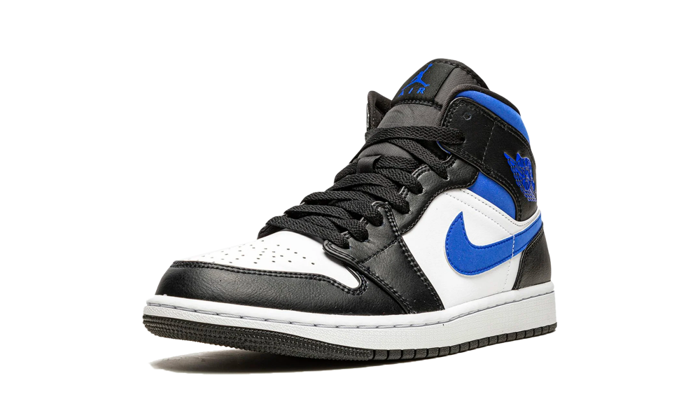 Air Jordan 1 Mid White Racer Blue