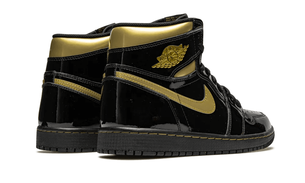 Air Jordan 1 Retro High Black Metallic Gold