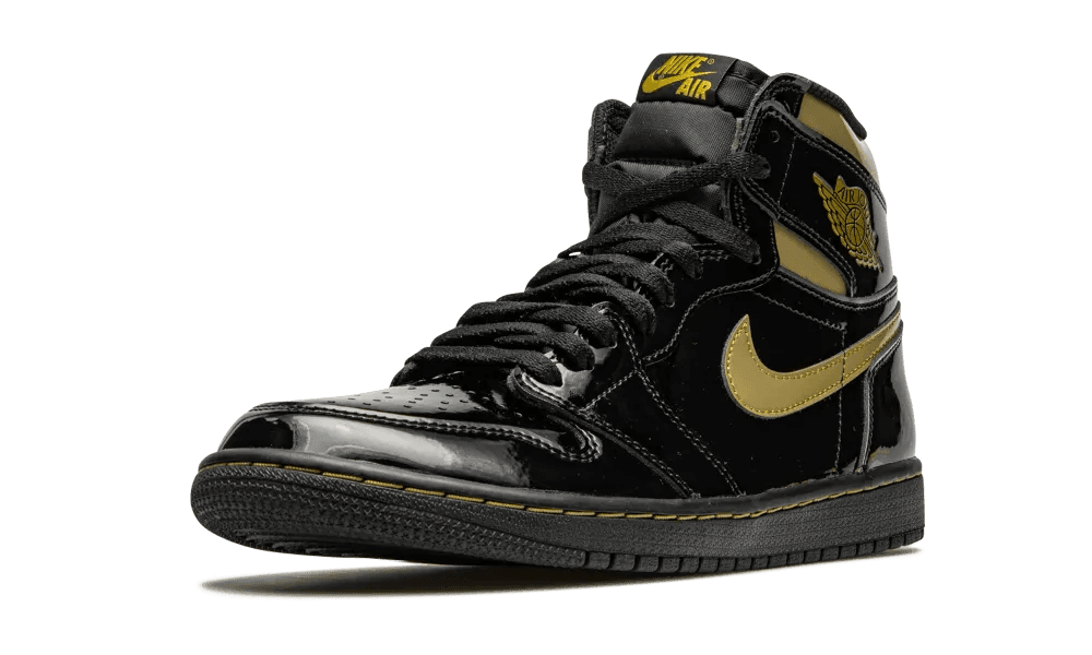 Air Jordan 1 Retro High Black Metallic Gold