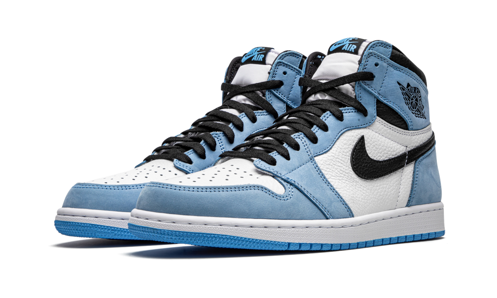 Air Jordan 1 Retro High White University Blue Black