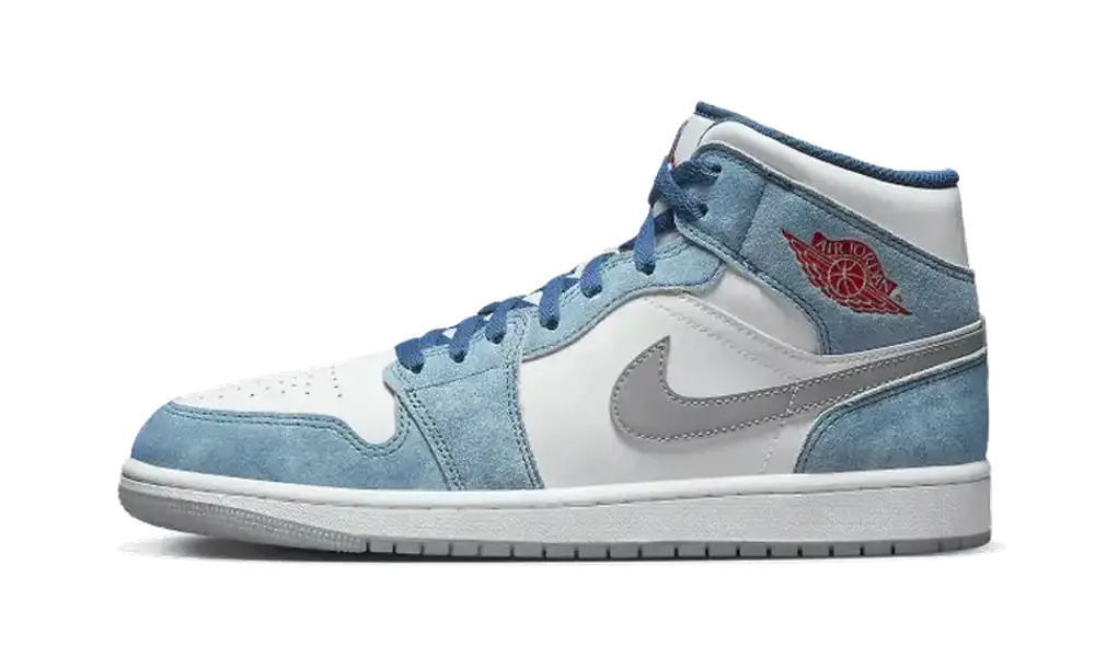 Air Jordan 1 Mid SE French Blue Light Steel