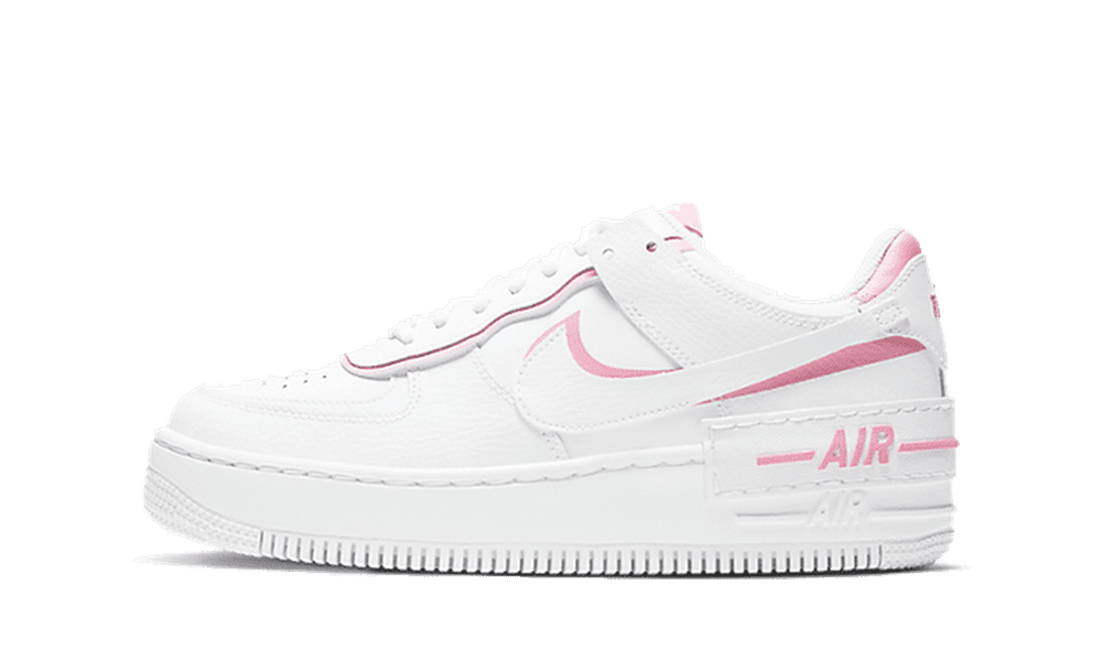 Nike air force top 1 shadow white/magic flamingo/white
