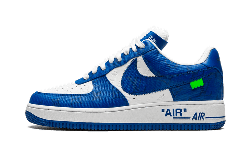 Nike Air Force 1 Low Louis Vuitton Virgil Abloh White Royal