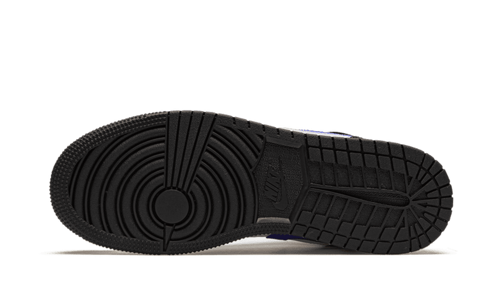 Air Jordan 1 Mid Black Racer Blue