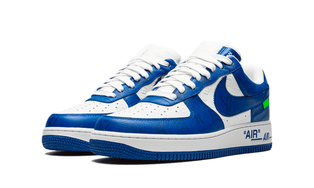Nike Air Force 1 Low Louis Vuitton Virgil Abloh White Royal
