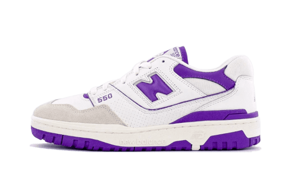 New Balance 550 White Purple