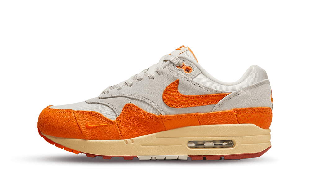 Nike Air Max 1 Magma Orange Patch Work