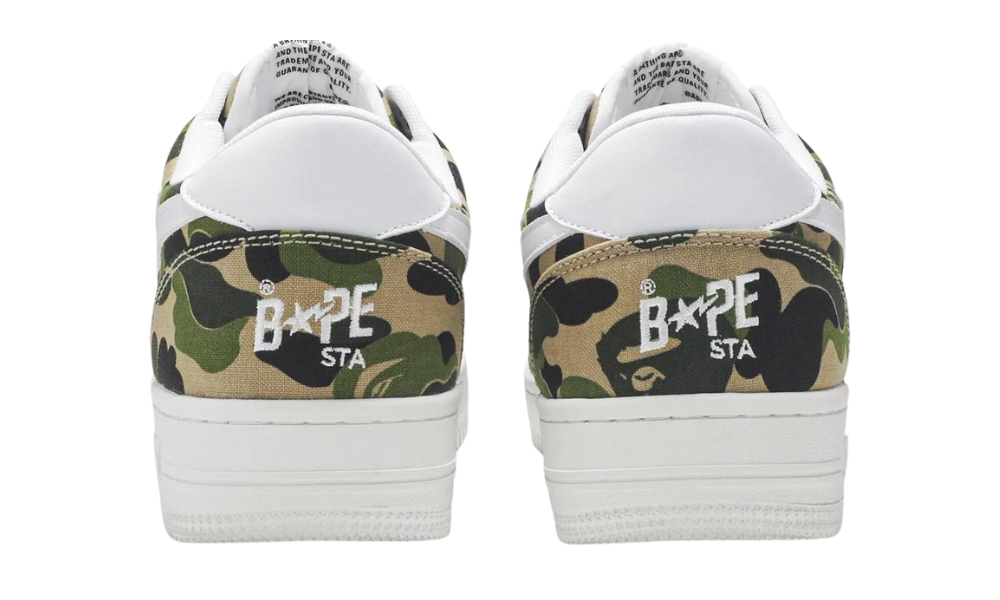 A Bathing Ape Bape Sta Low ABC Camo 20th Green