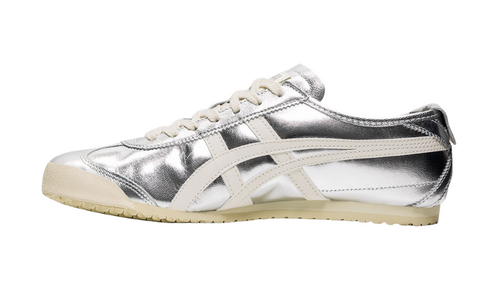Onitsuka Tiger Mexico 66 ezüst és off-white színű sportcipő.