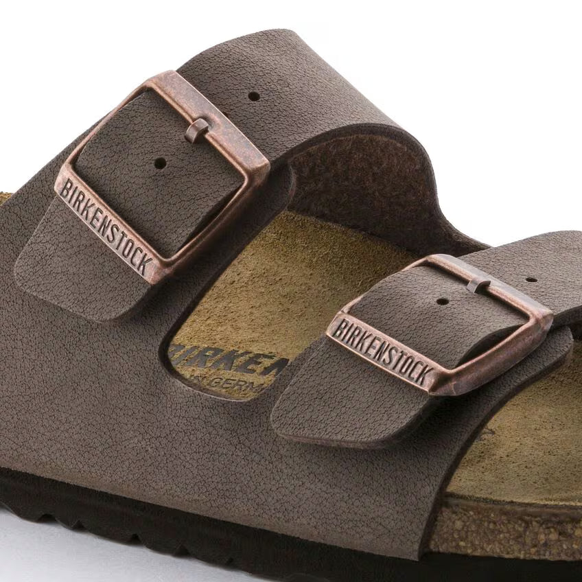 Birkenstock Arizona Birko-Flor Birkibuc - Mocha
