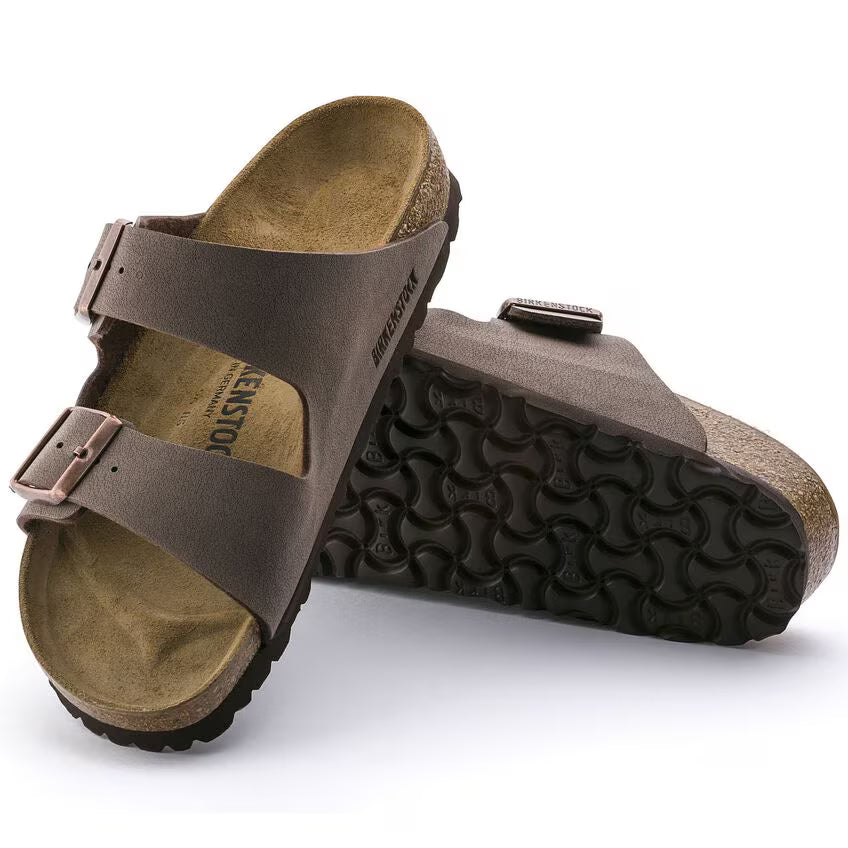 Birkenstock Arizona Birko-Flor Birkibuc - Mocha