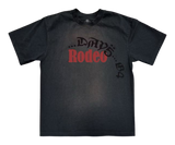 Black Travis Scott Cactus Jack x Sp5der Days Before Rodeo I Tee.