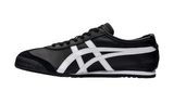 Onitsuka Tiger Mexico 66 fekete-fehér bőr sportcipő.