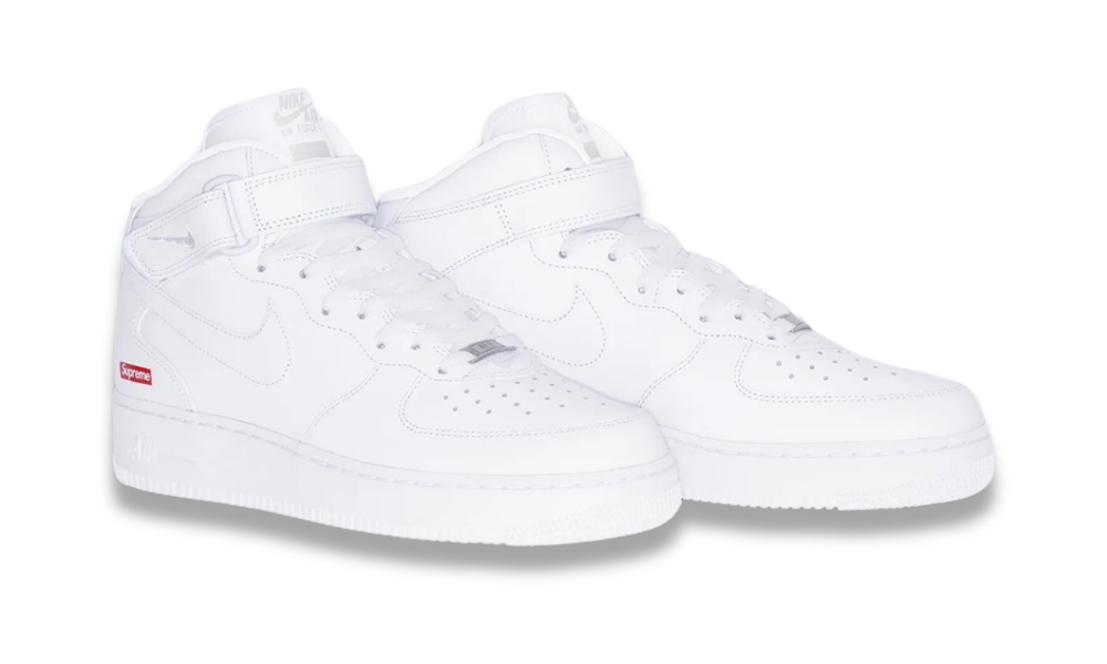 Nike Air Force 1 Mid Supreme White