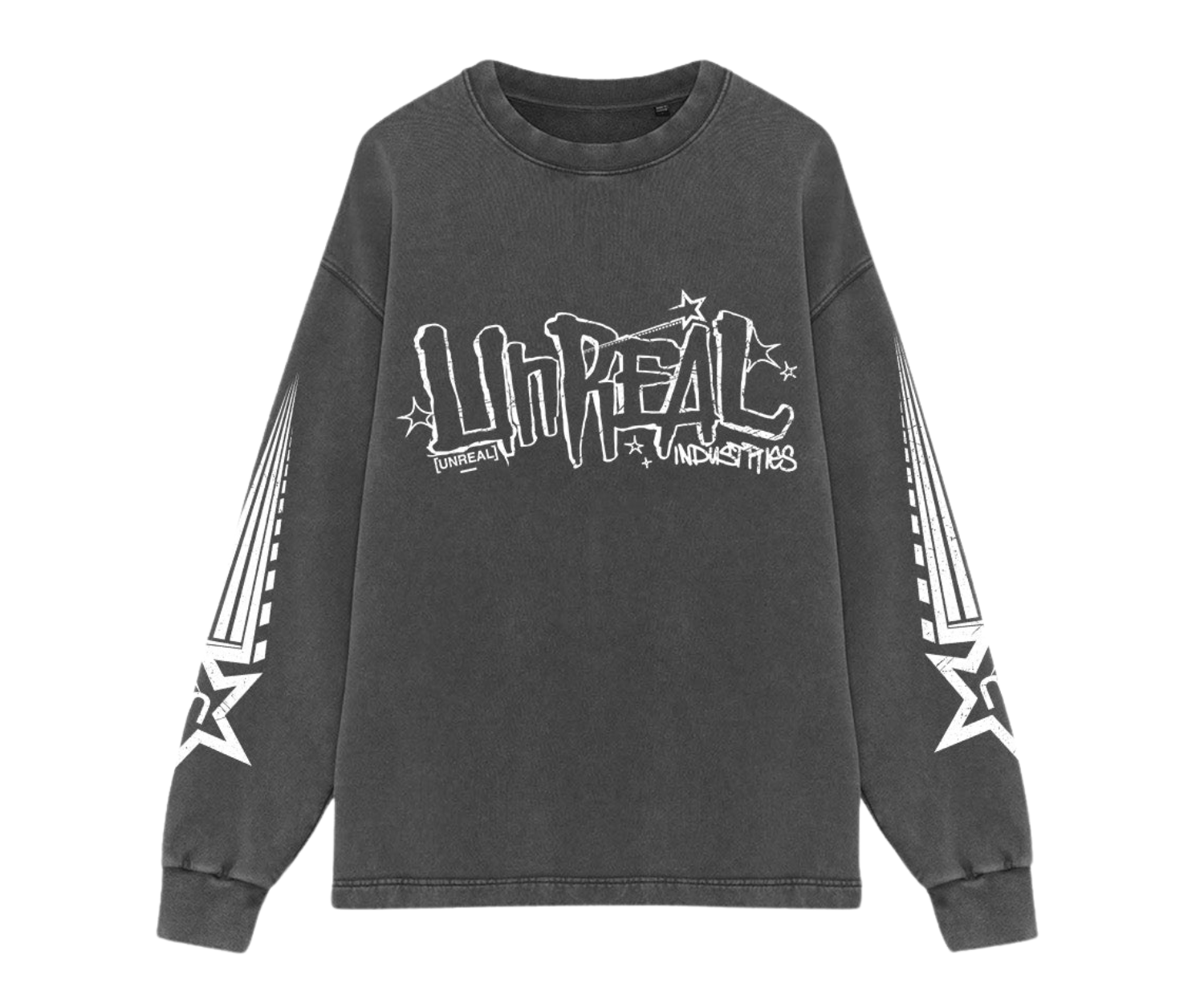 UNREAL RACING Crewneck Washed