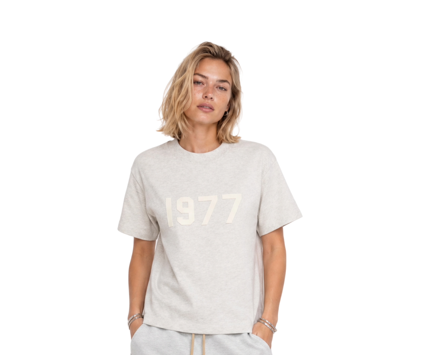 1977 T-Shirt Light Oatmeal