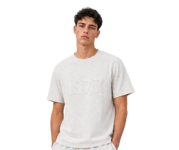 1977 T-Shirt Light Oatmeal