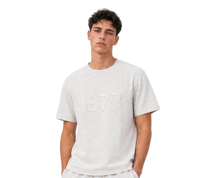1977 T-Shirt Light Oatmeal