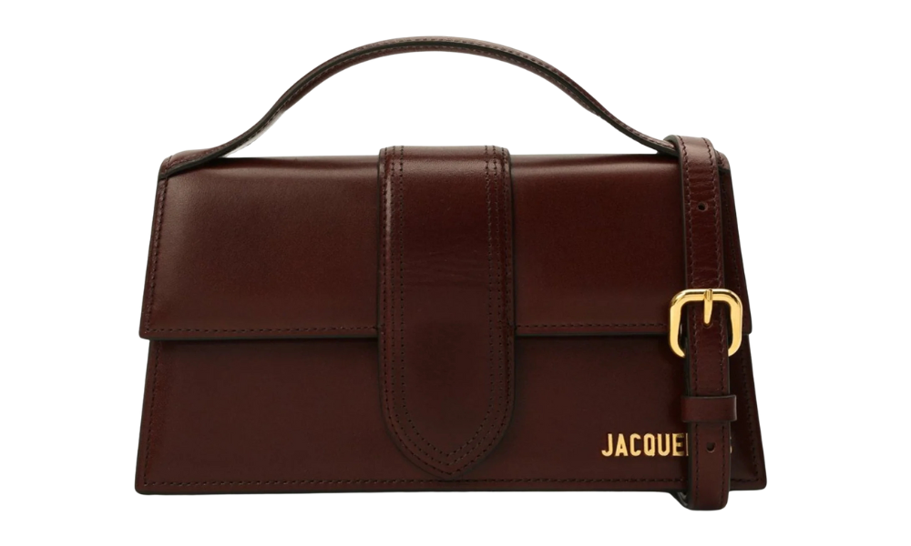Jacquemus Le Bambino Mini Flap Bag Dark Brown